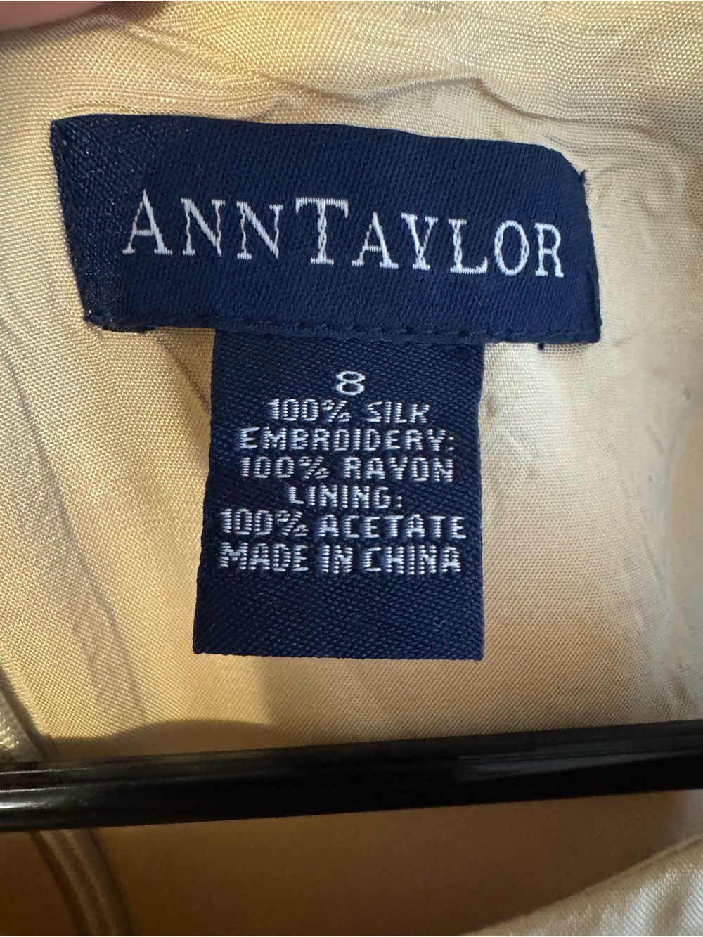 1999 Ann Taylor silk dress - Picture 7 of 8